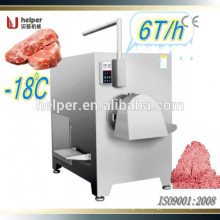 Big block frozen meat grinder